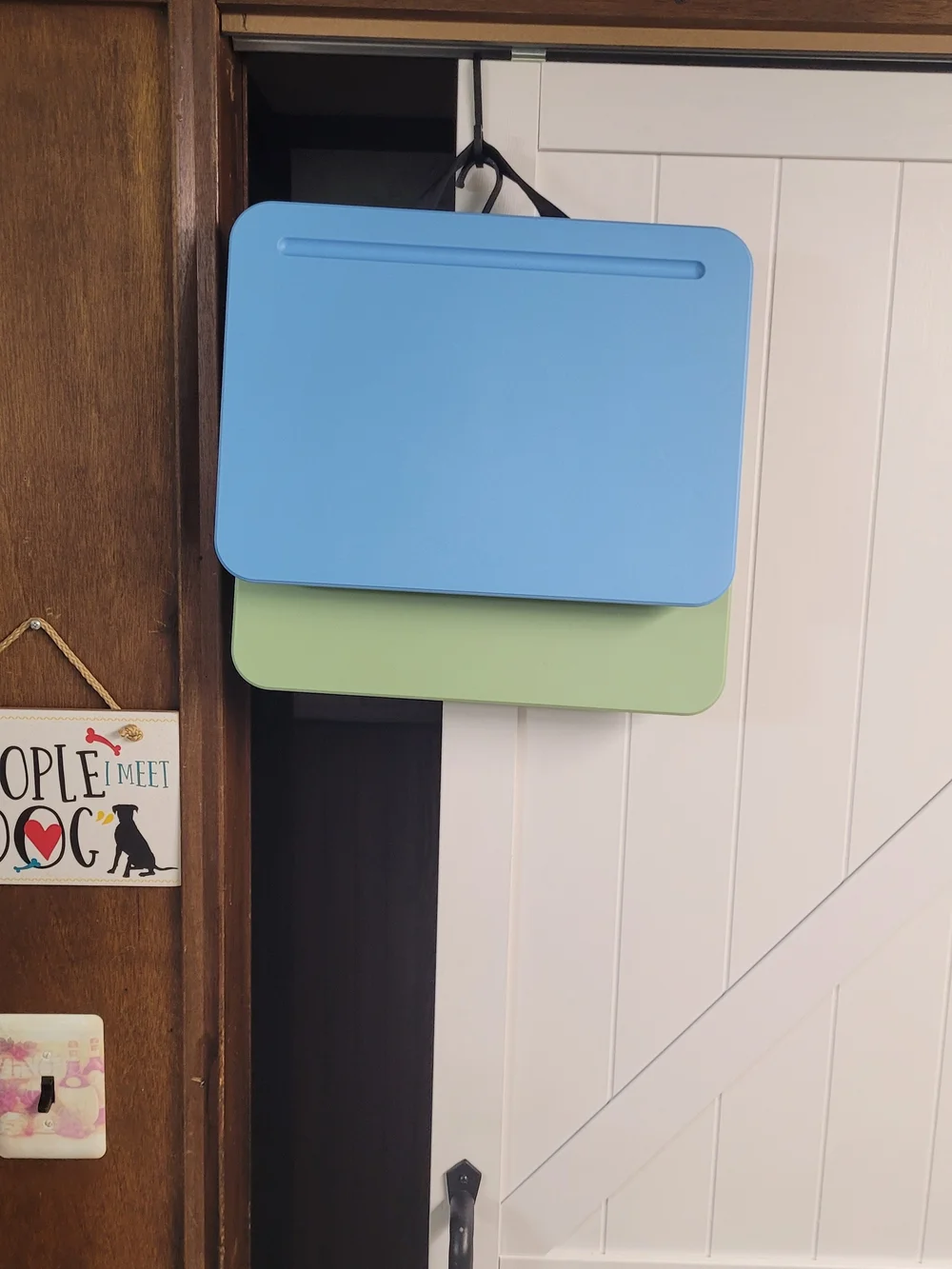 Green and Blue Lap Desks for School Learning and Meals